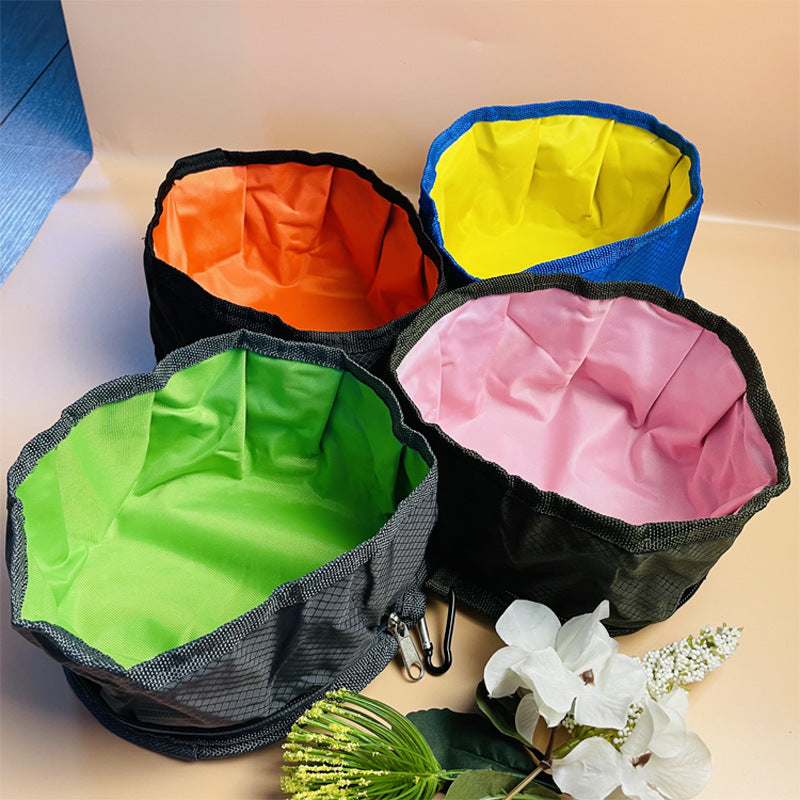 Portable Folding Outdoor Dog Bowl