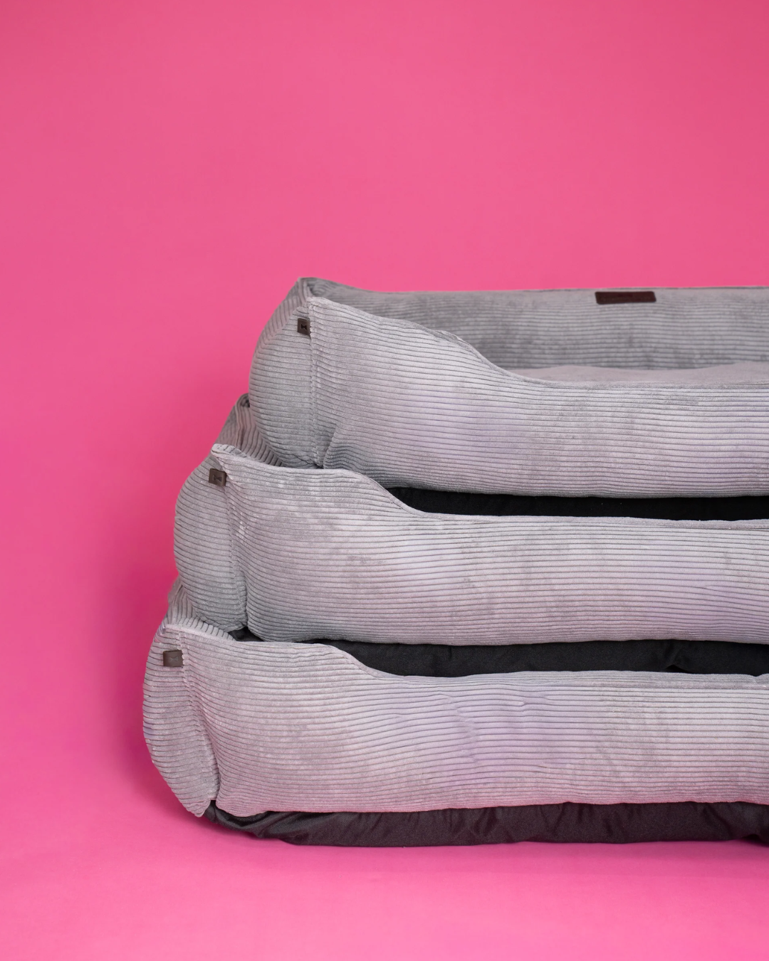 Fancy Corduroy Dog Bed