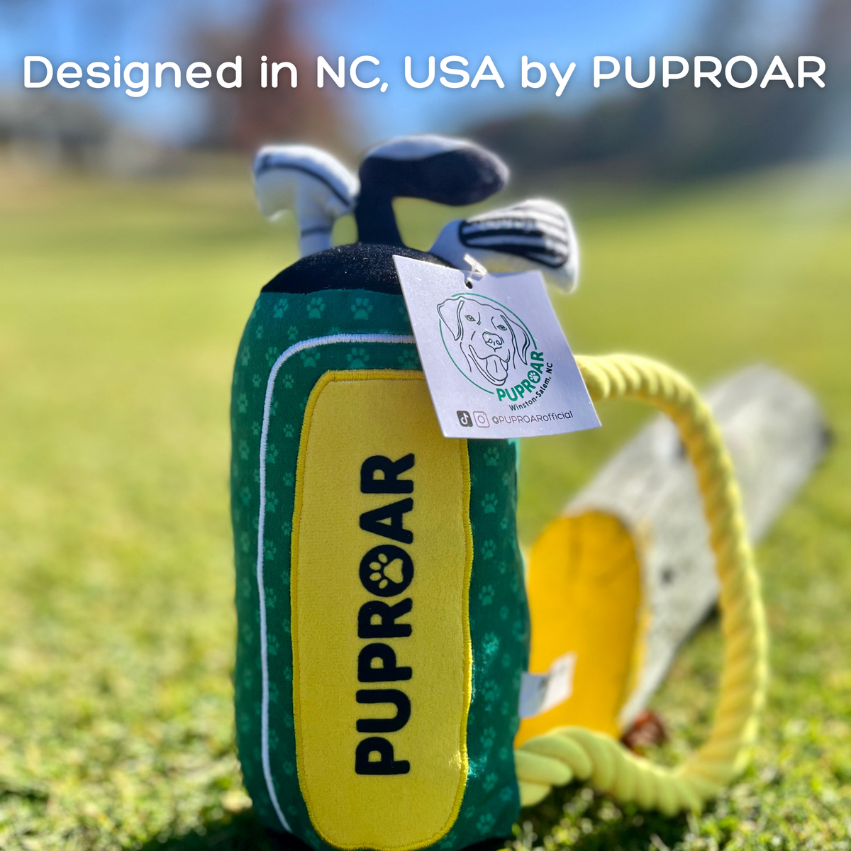 PUPROAR Golf Dog Toy