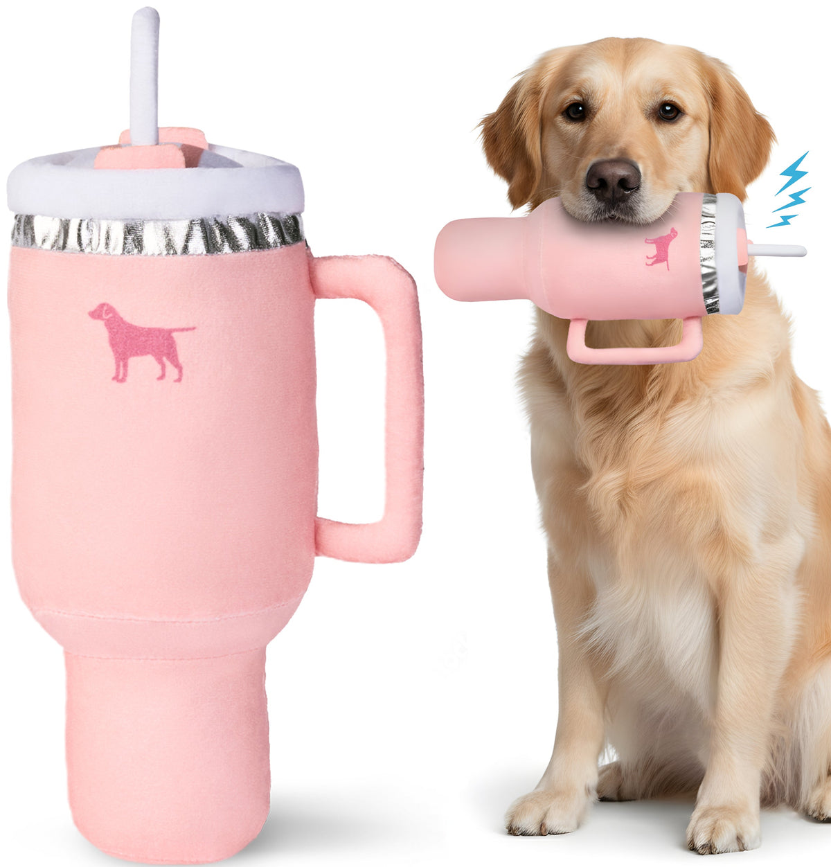 PUPROAR Pup Cup Dog Toy