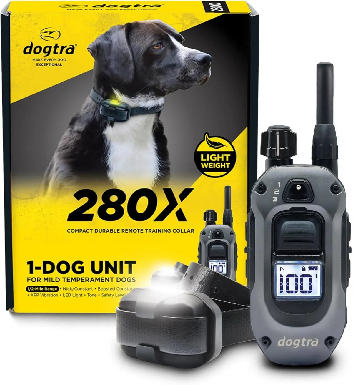 2 Dogs Training Collar Remote 1/2 Mile Waterproof
