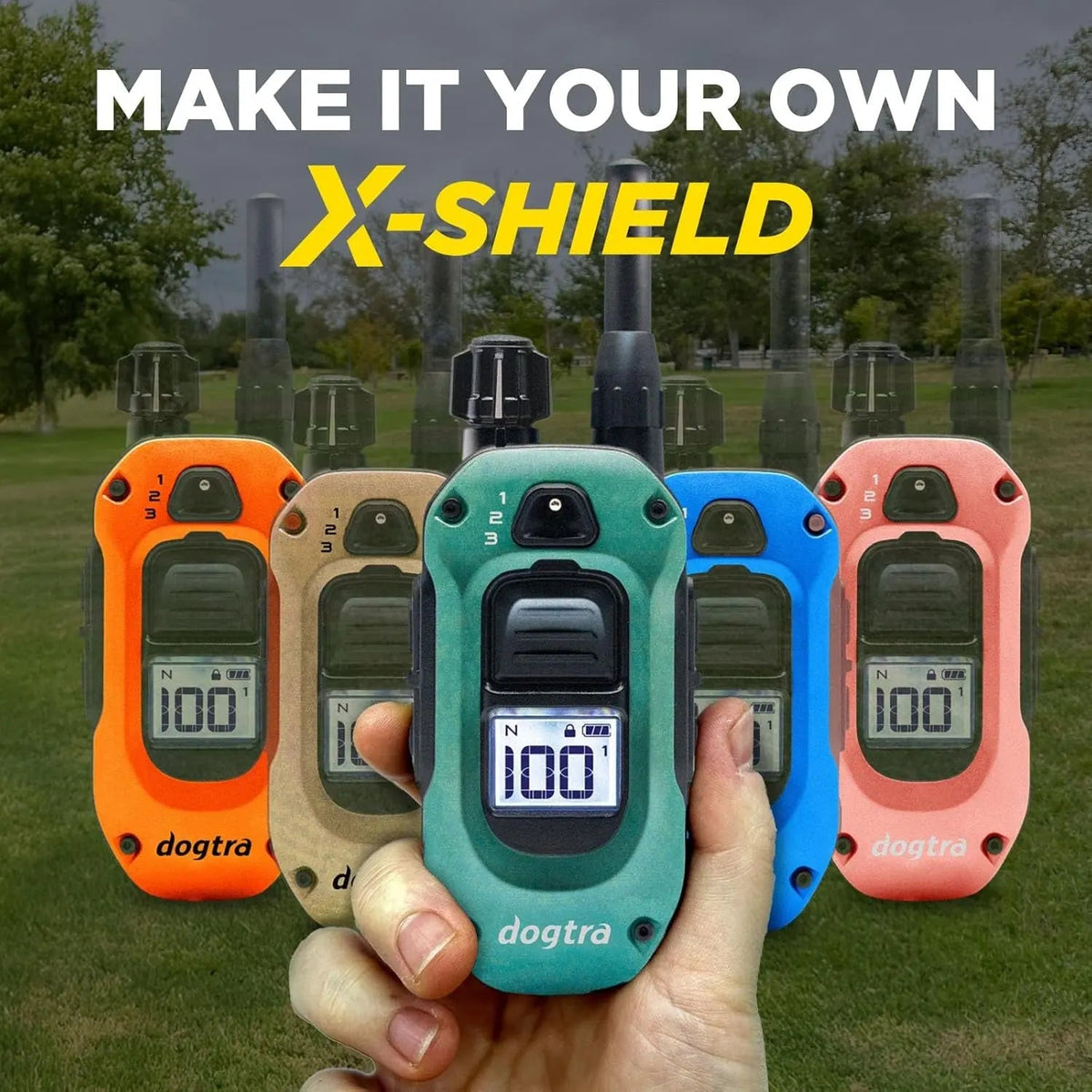 2 Dogs Training Collar Remote 1/2 Mile Waterproof