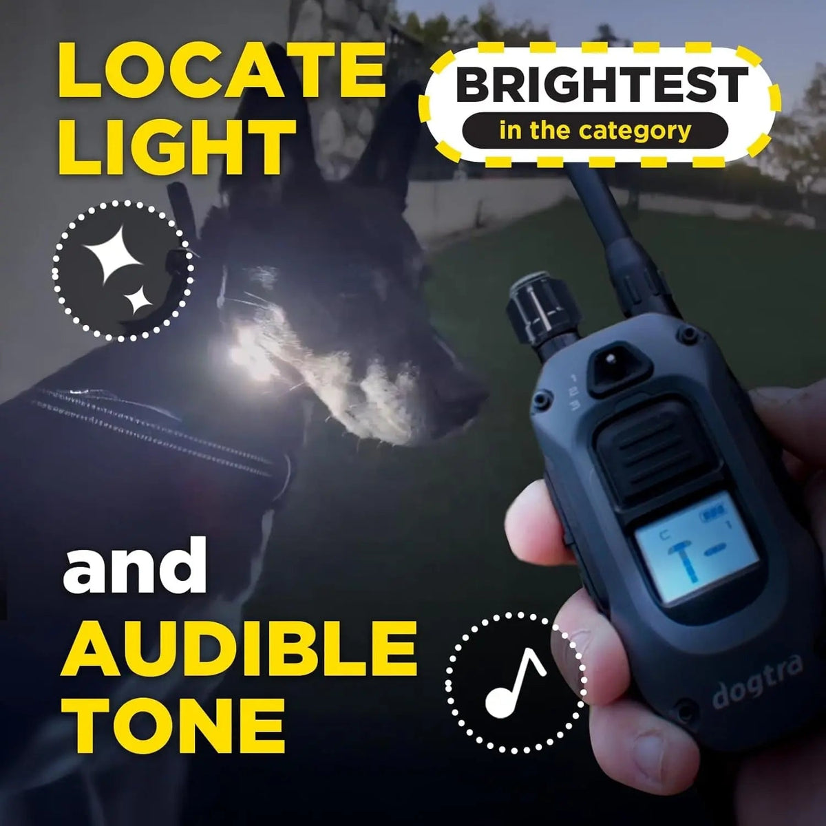 2 Dogs Training Collar Remote 1/2 Mile Waterproof