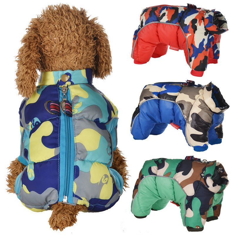 Winter Pet Dog Clothes Super Warm Jacket