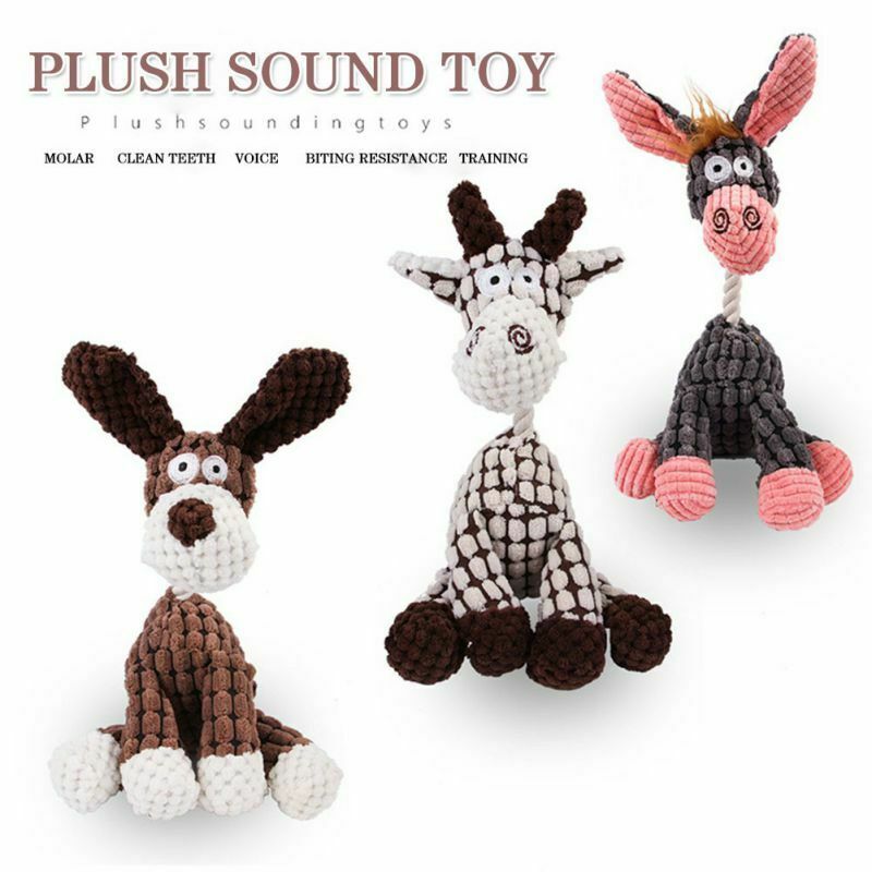 Dog Toy  Squeaky Plush