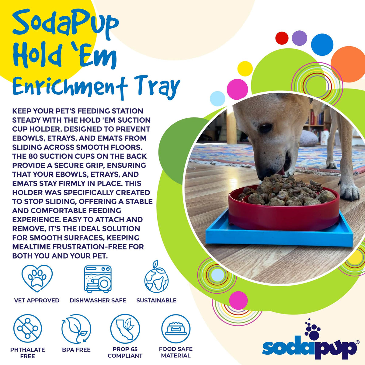 Suction Cup Holder Bowls & Lick Mats