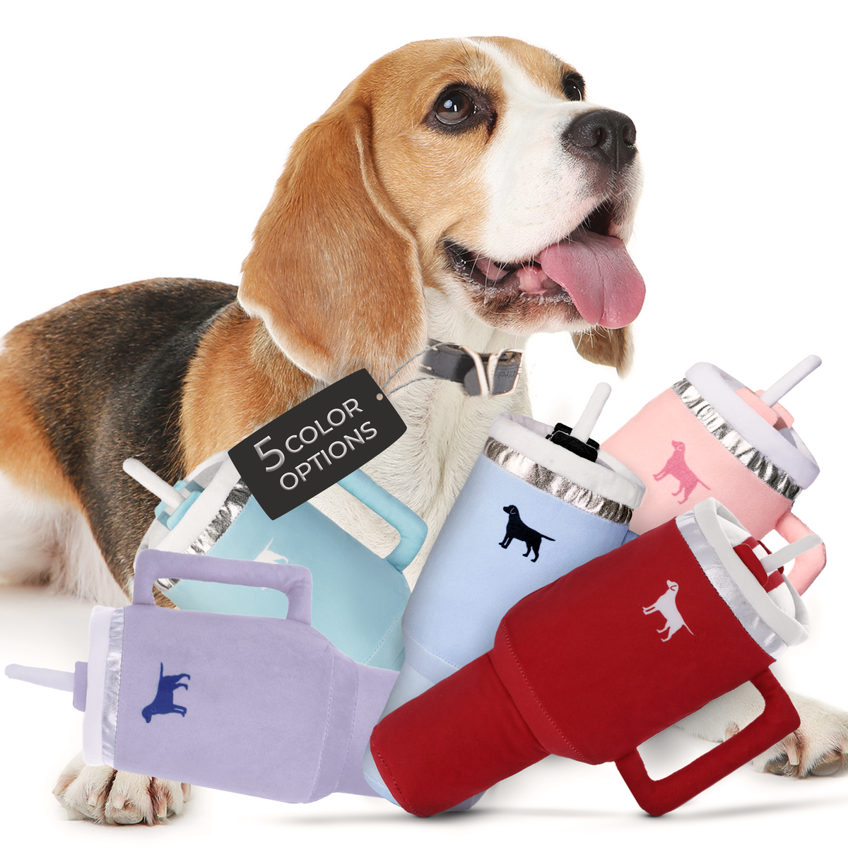 PUPROAR Pup Cup Dog Toy