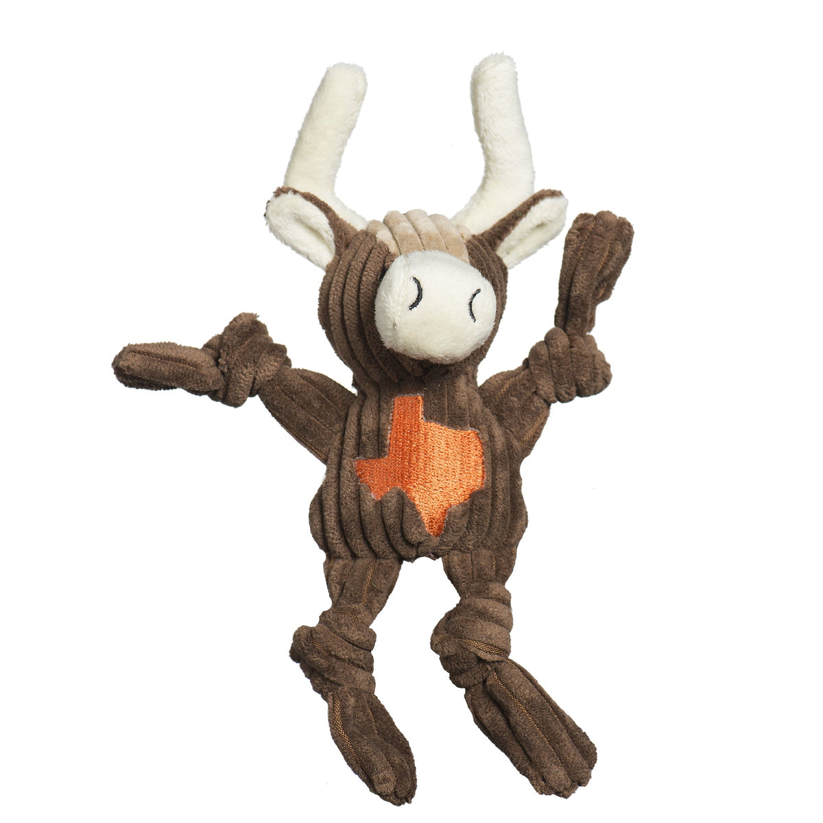 Texas Longhorn Plush Dog Toy