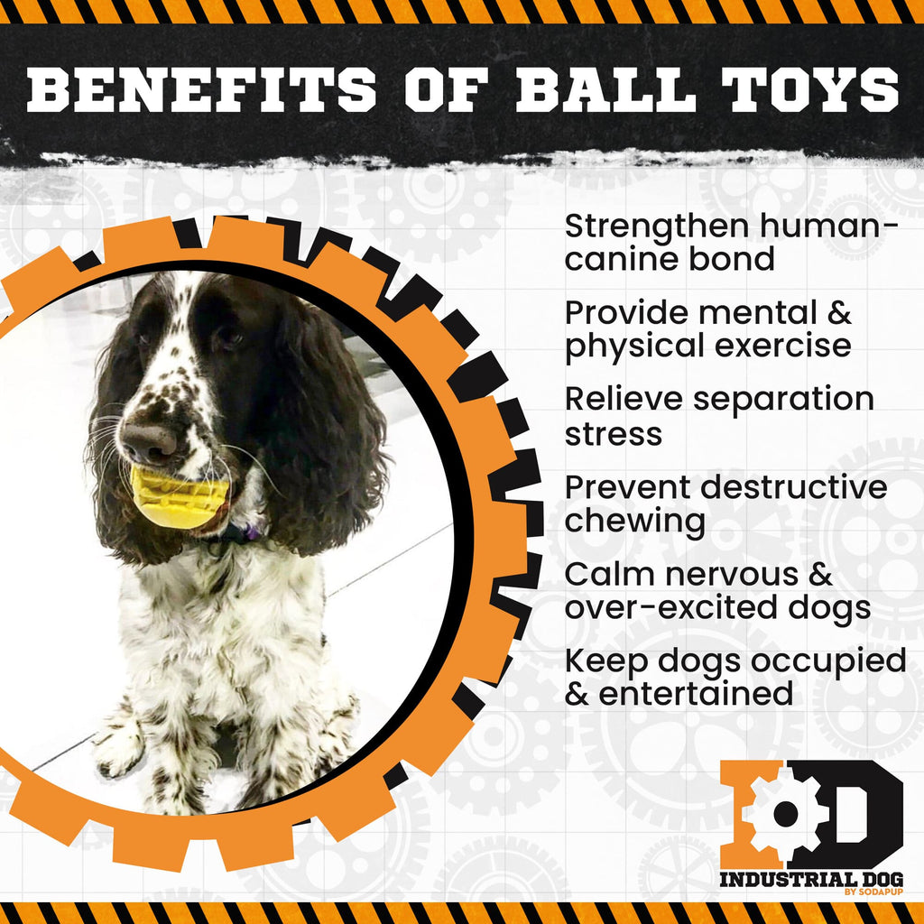Industrial Ball Chew Toy for Heavy Chewers