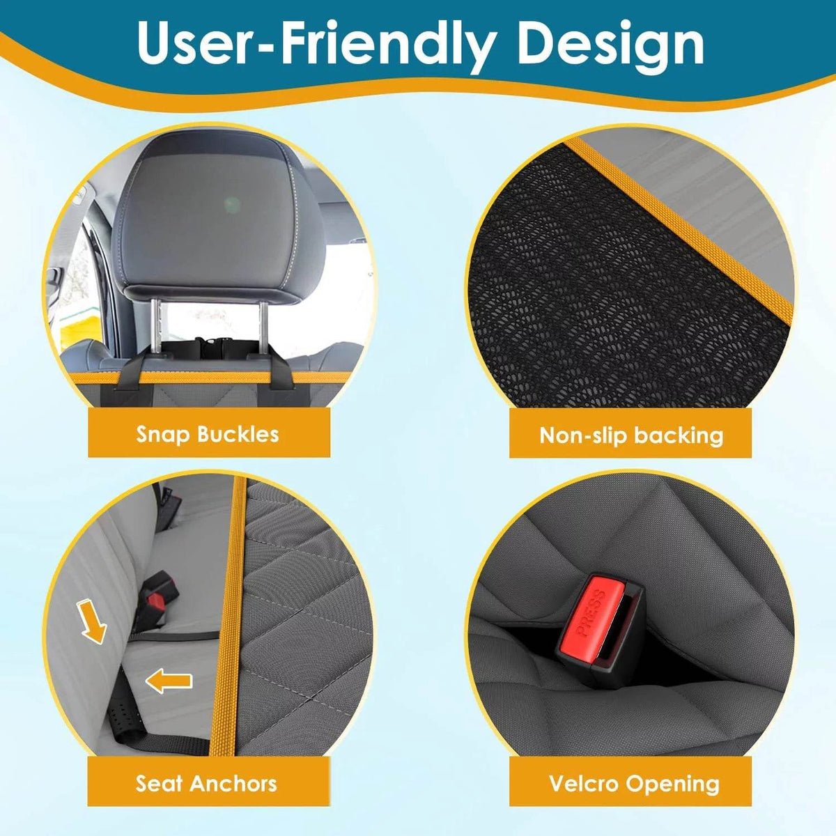 Luxury Car Seat Hammock