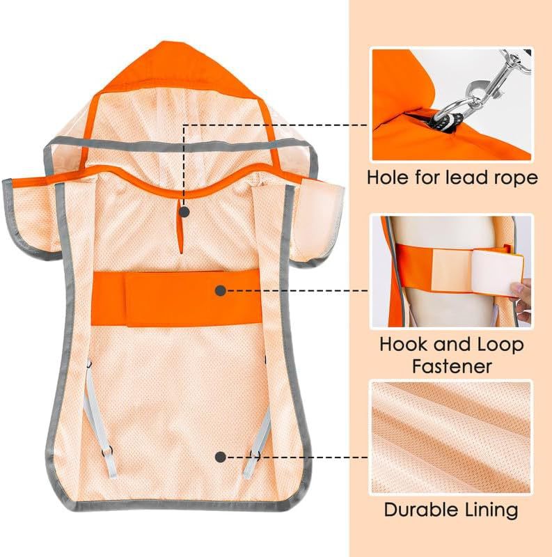 Dog Raincoat Waterproof