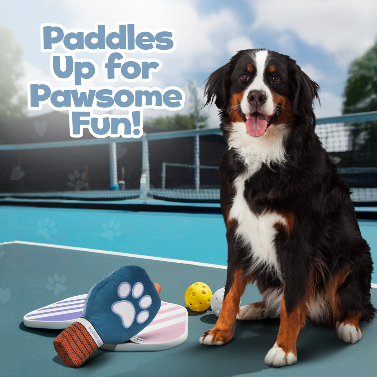 PUPROAR Pickleball Dog Toy