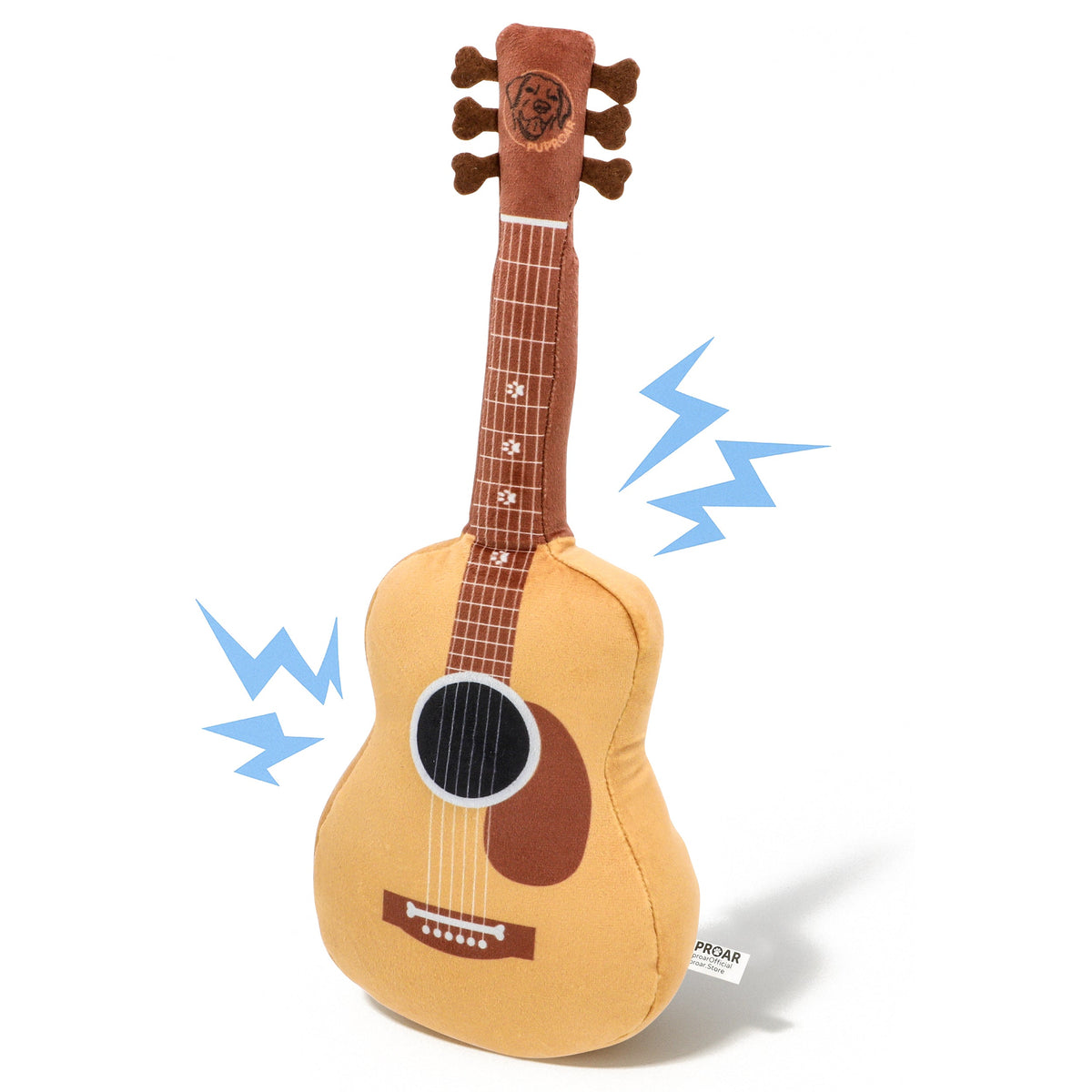 PUPROAR Guitar Dog Toy