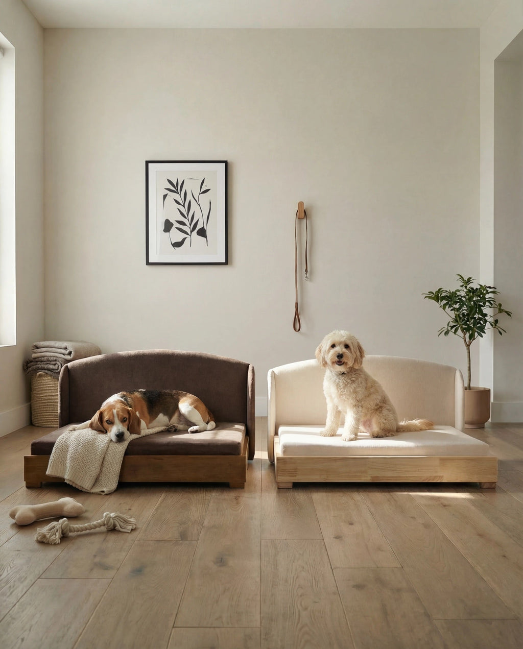 Luxury Handcrafted Dog Bed