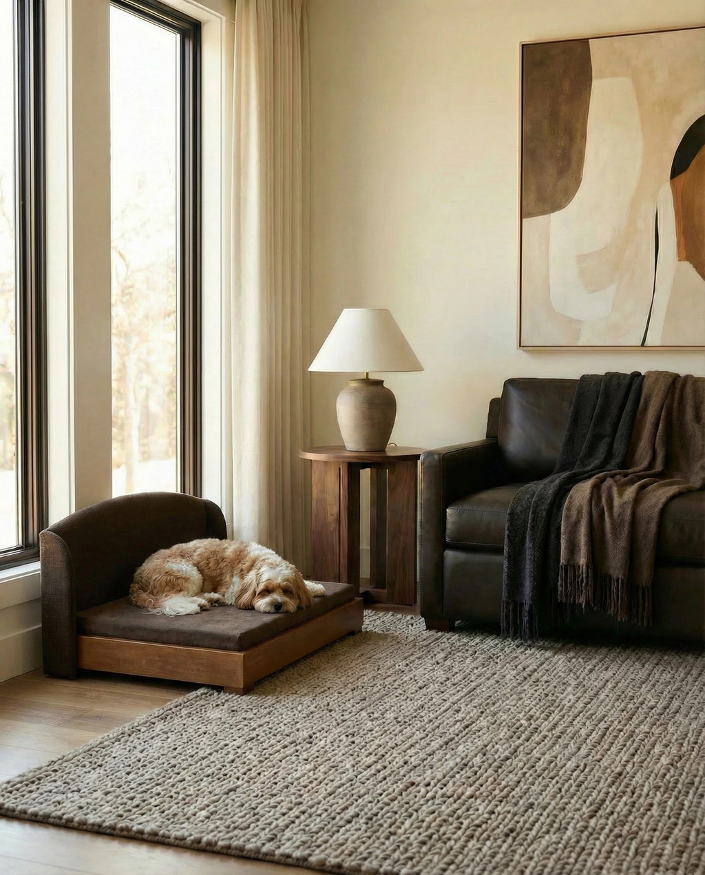 Luxury Handcrafted Dog Bed