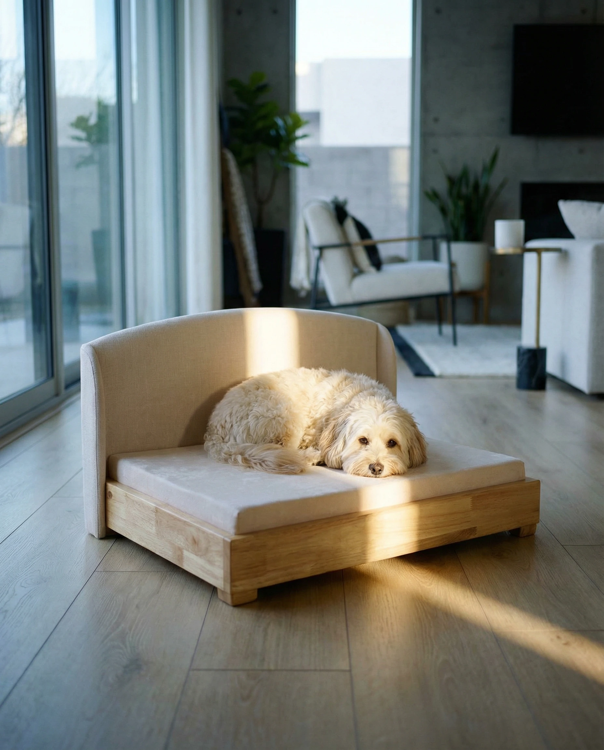 Luxury Handcrafted Dog Bed