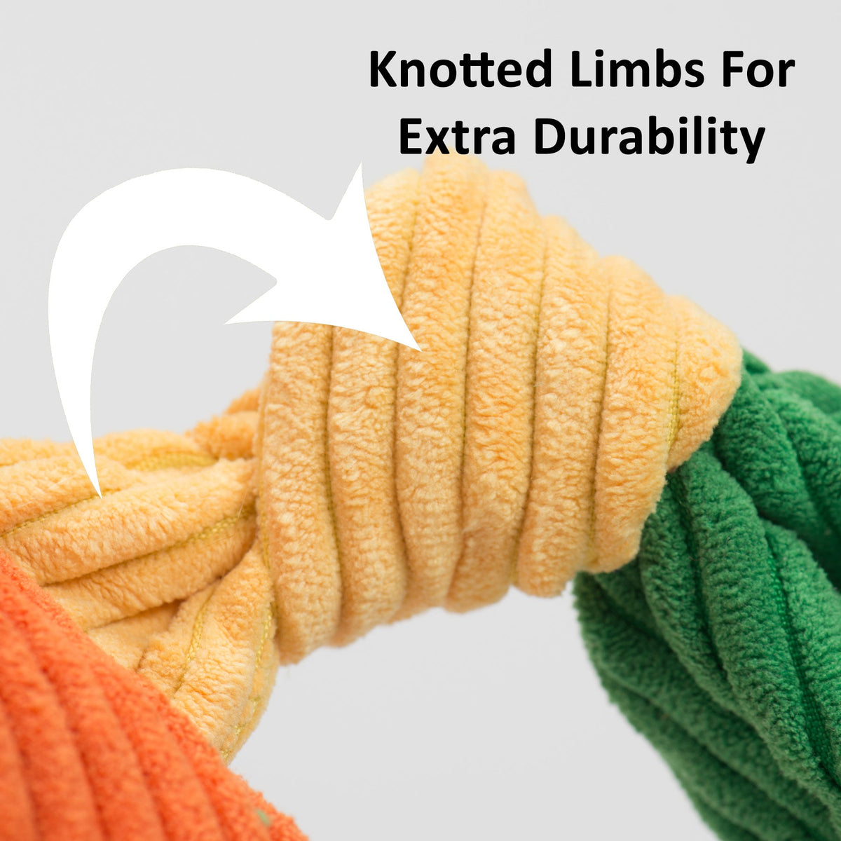 Texas Longhorn Plush Dog Toy