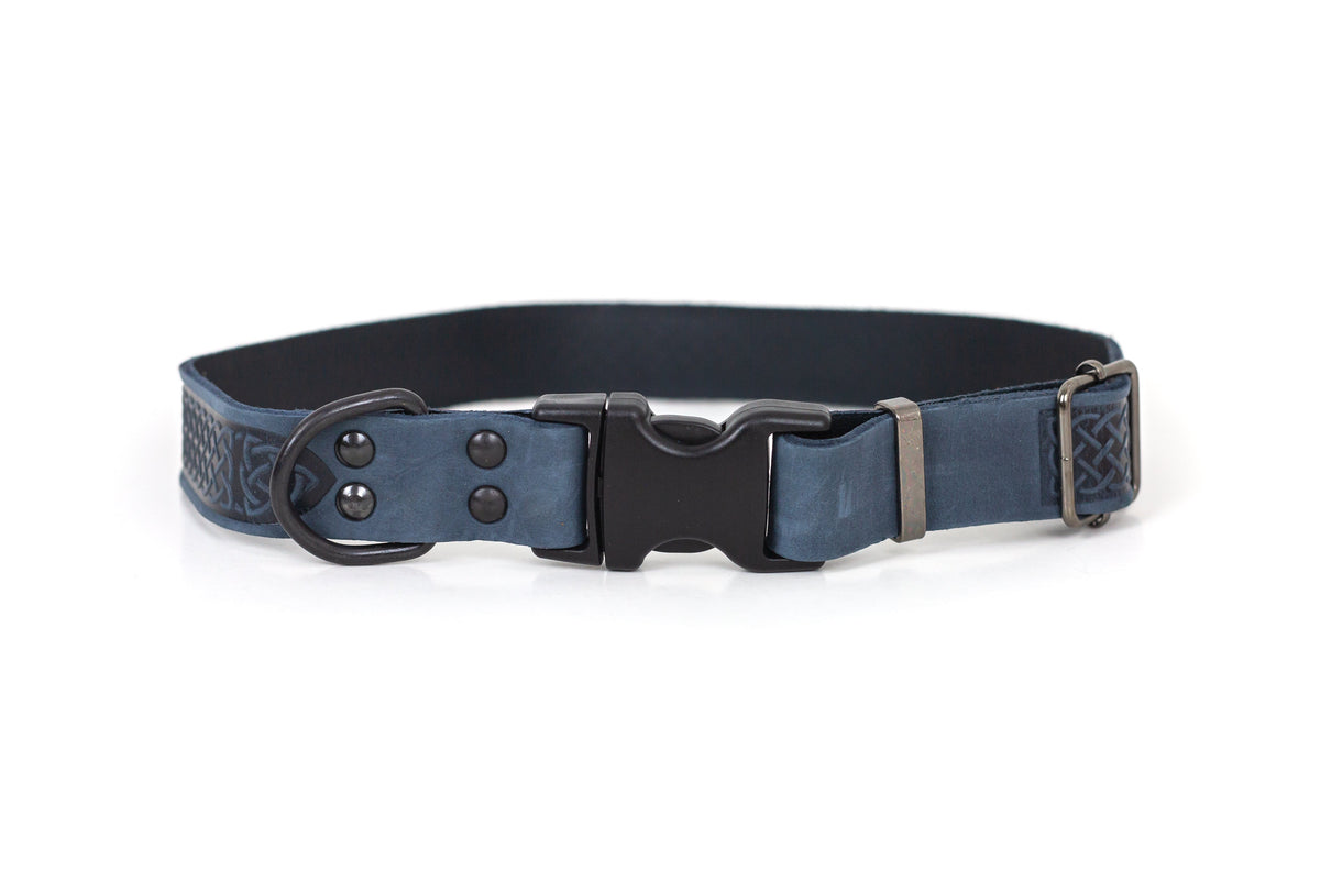 Quick-Release Leather Collar