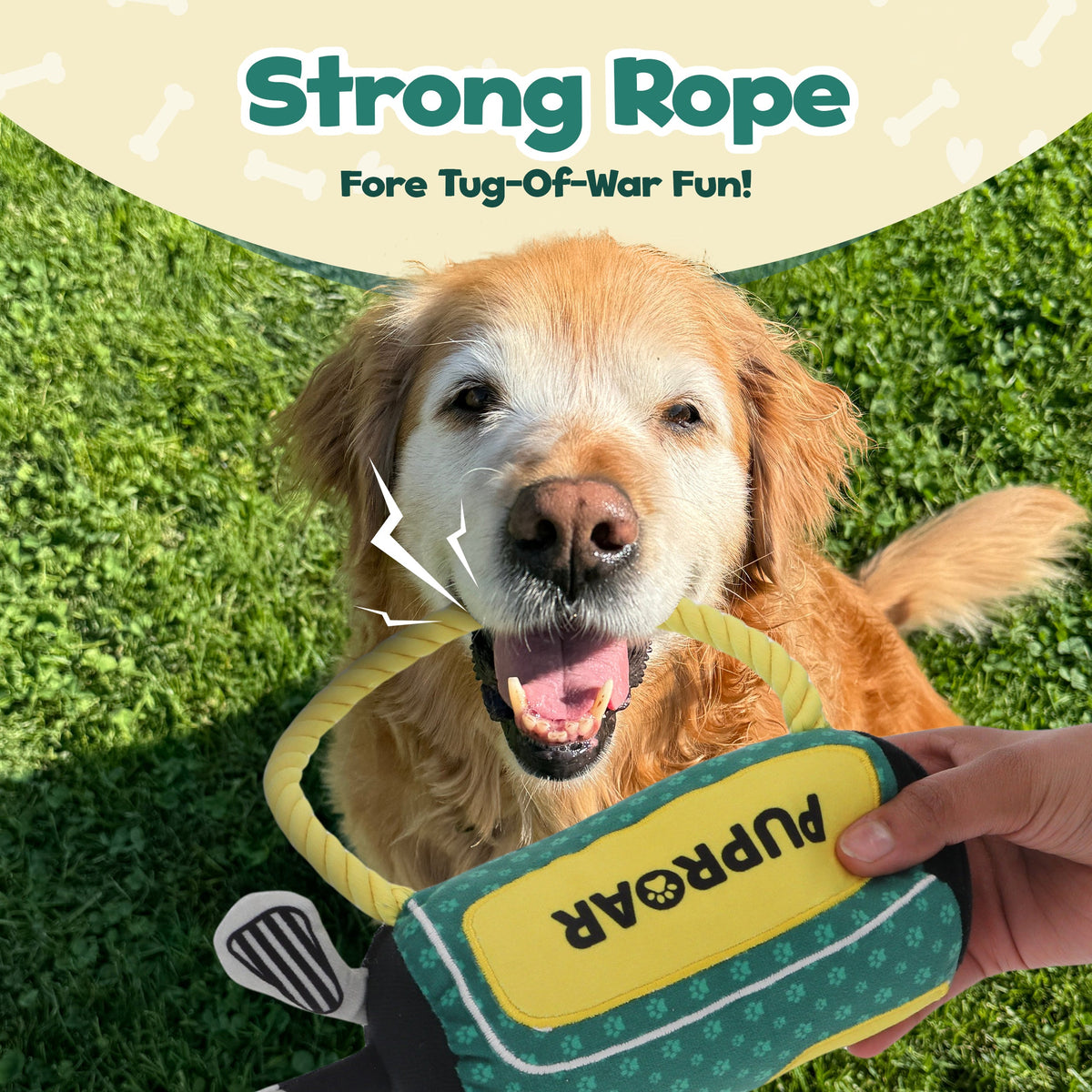 PUPROAR Golf Dog Toy