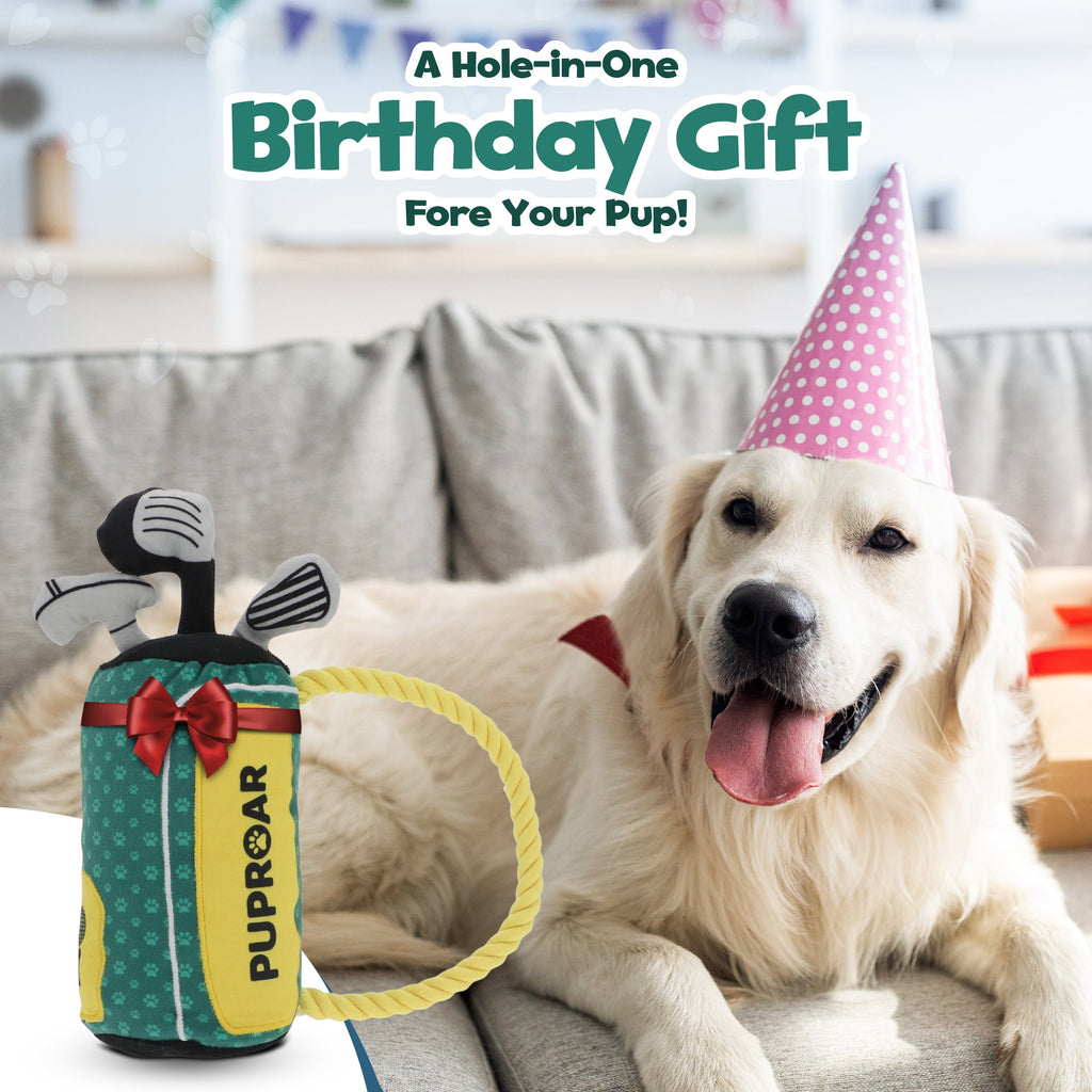 PUPROAR Golf Dog Toy