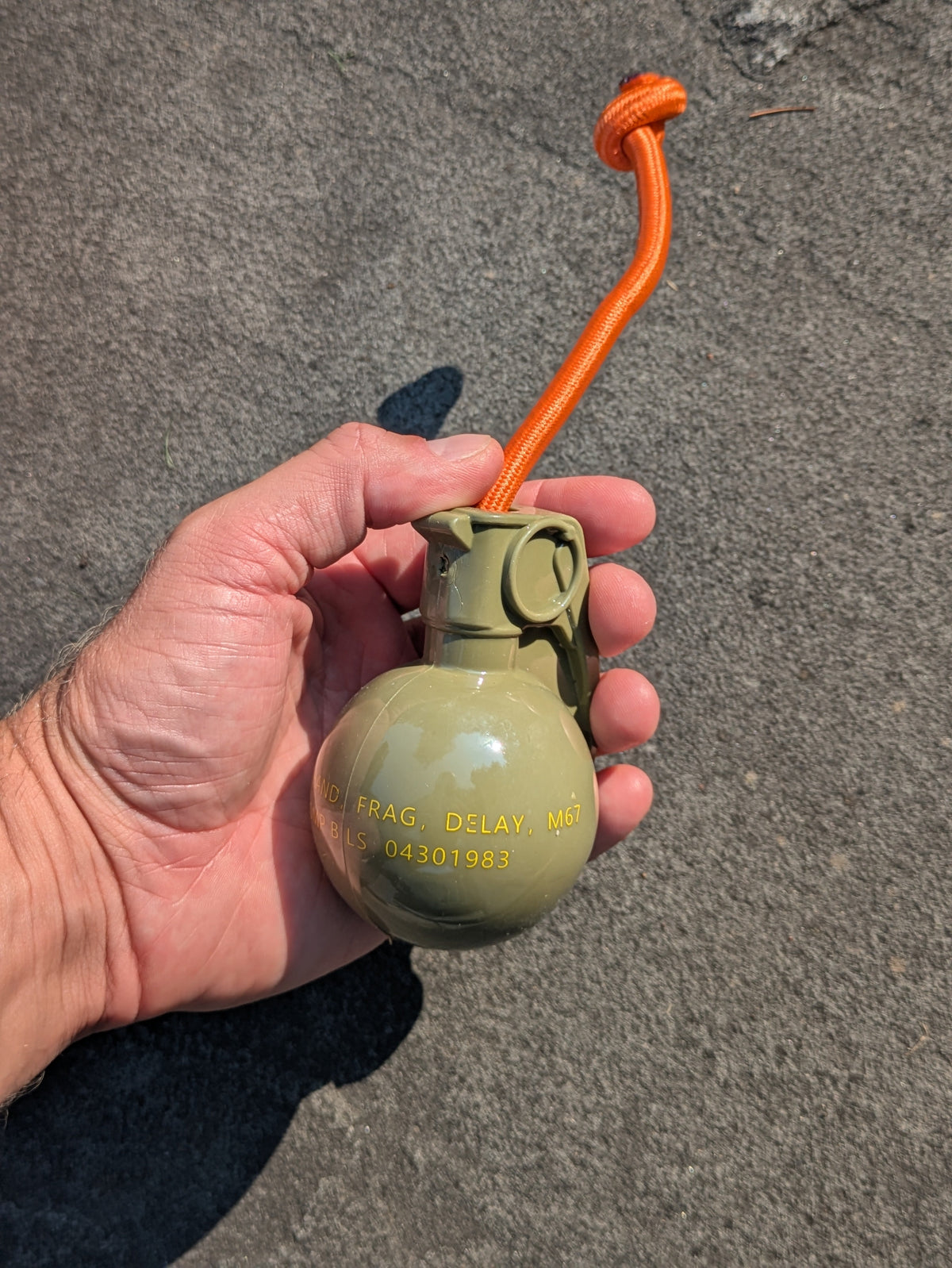 The Boom Ball Rubber Toy
