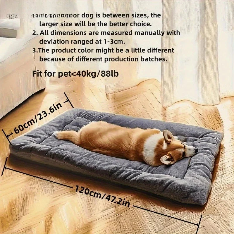 Large Plush Dog Bed Sofa Dog Bed
