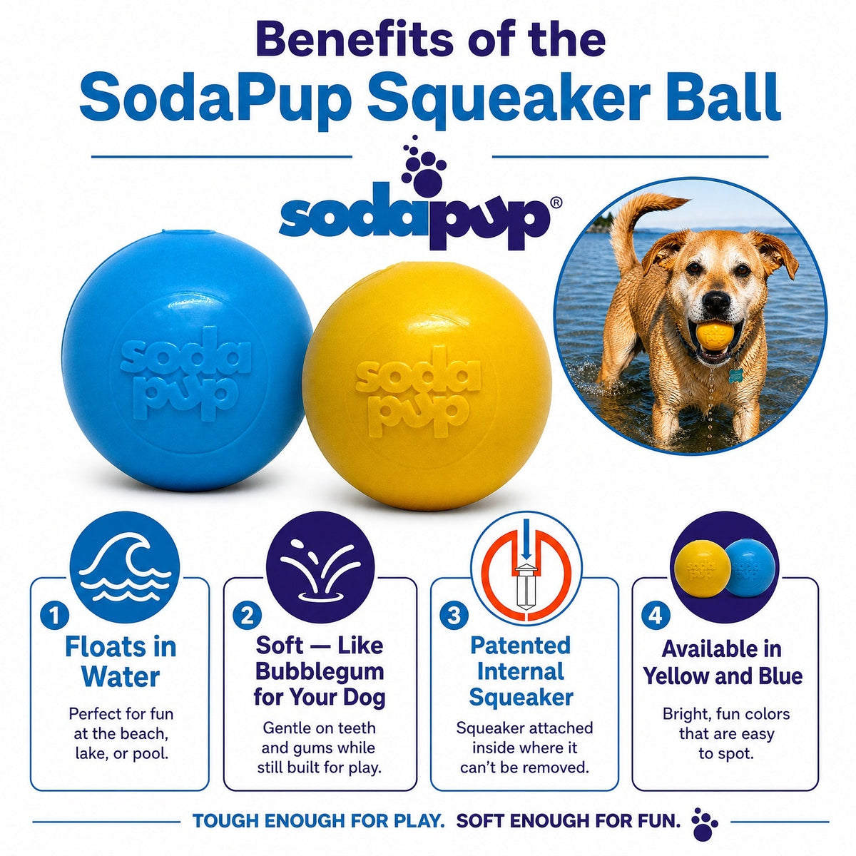 Squeak Ball - Durable