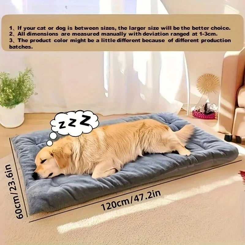 Large Plush Dog Bed Sofa Dog Bed