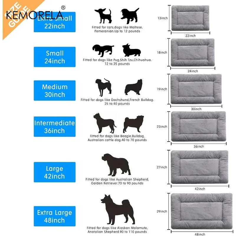 Ultra Soft Dog Beds Crate Pad