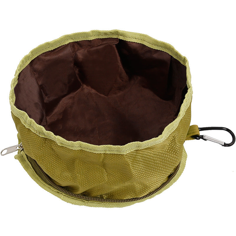 Portable Folding Outdoor Dog Bowl