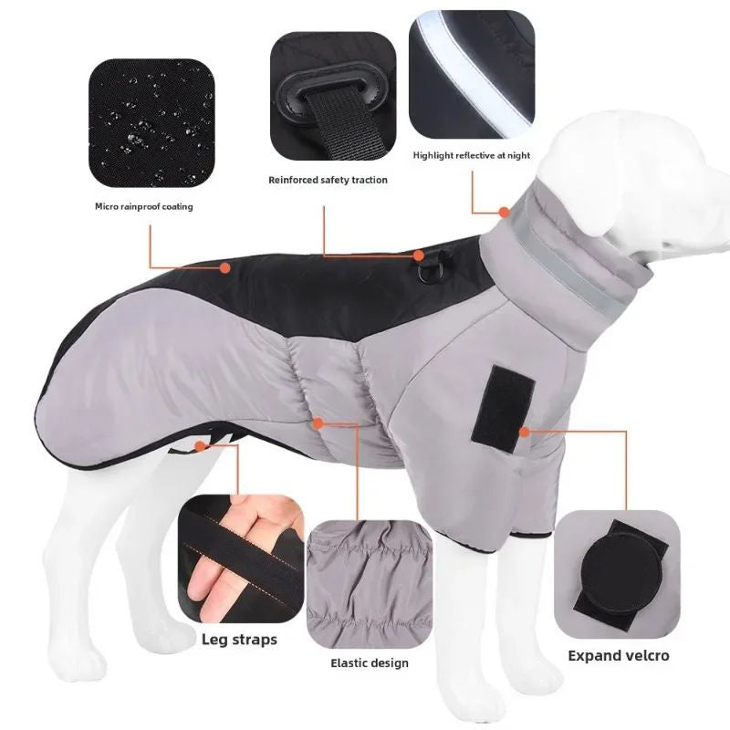 Waterproof Large Dog Winter Coat