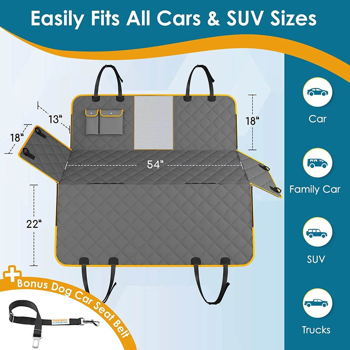 Luxury Car Seat Hammock