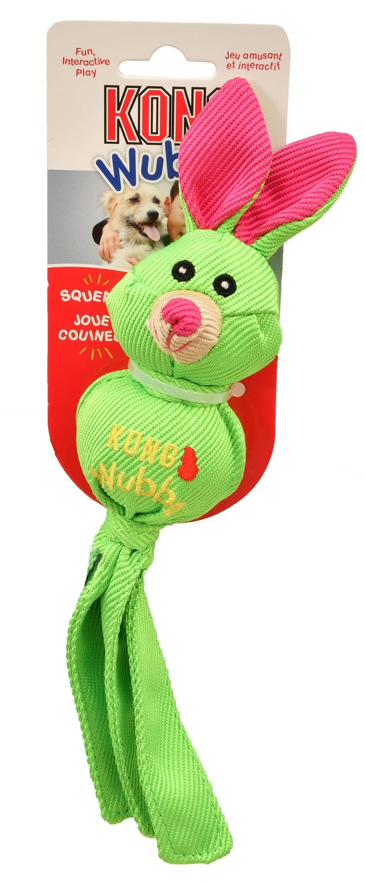 KONG Wubba Ballistic Durable Squeaker  Toys