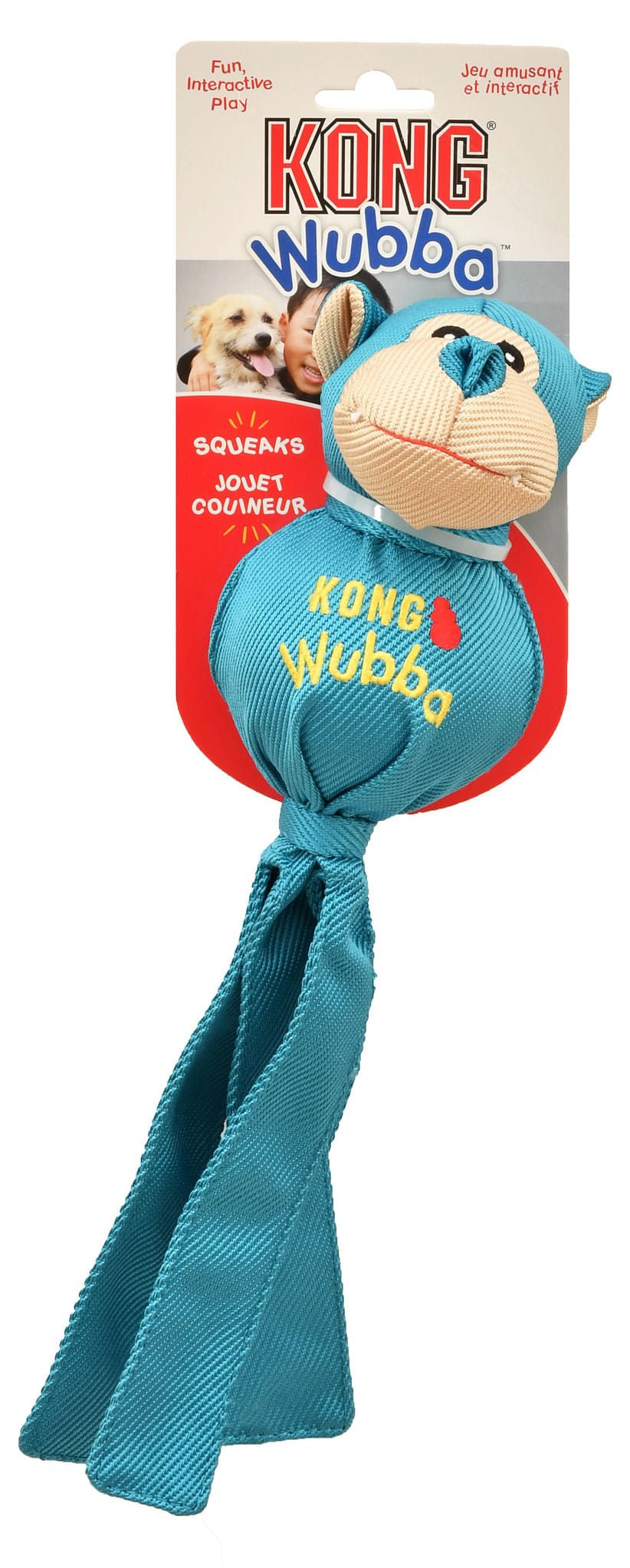 KONG Wubba Ballistic Durable Squeaker  Toys
